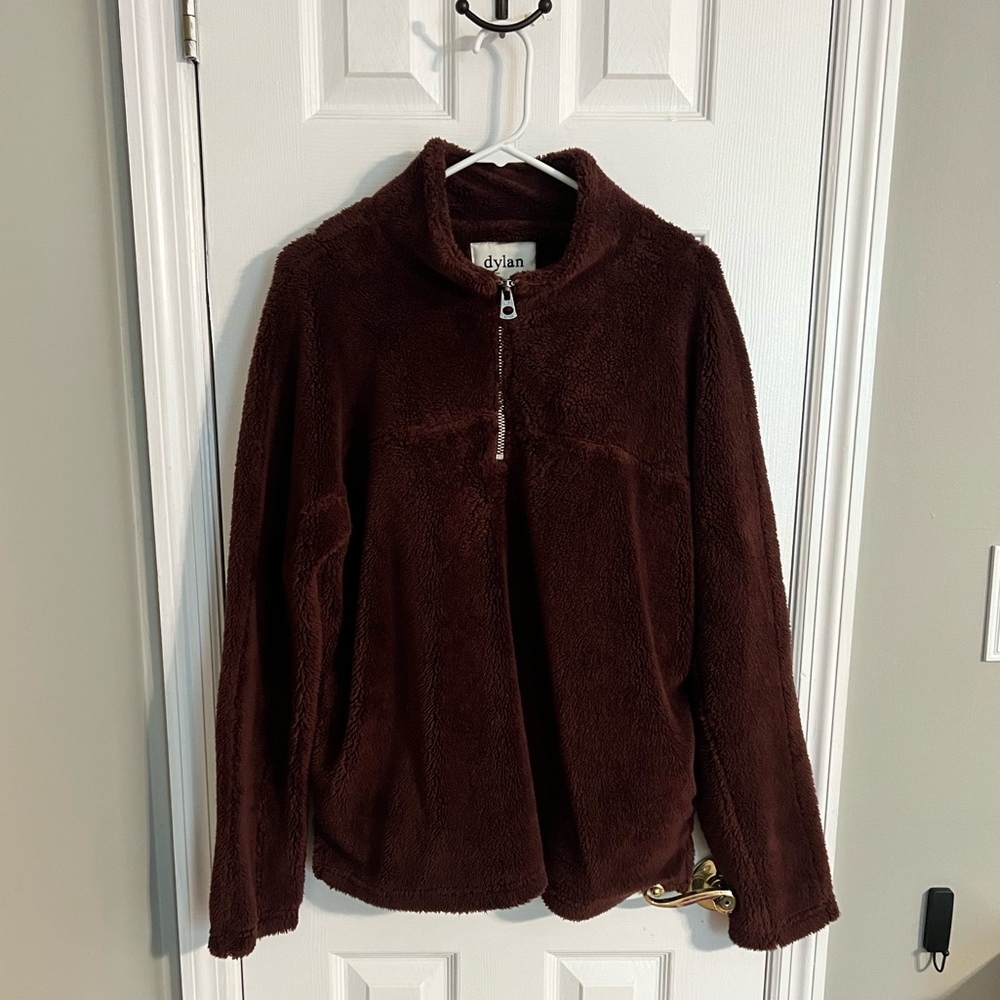 Dylan/true grit Sherpa pullover